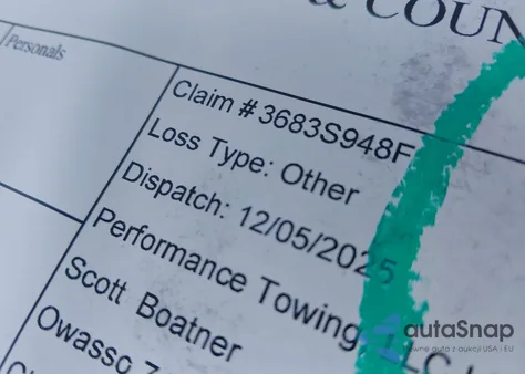 2013 Chrysler Town & Country Touring-L z USA, uszkodzony, nr VIN 2C4RC1CG7DR793807